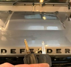 defender new key